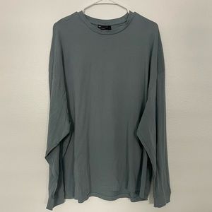 LIKE NEW! Men’s XL ASOS Design Blue/Green Long Sleeve Shirt